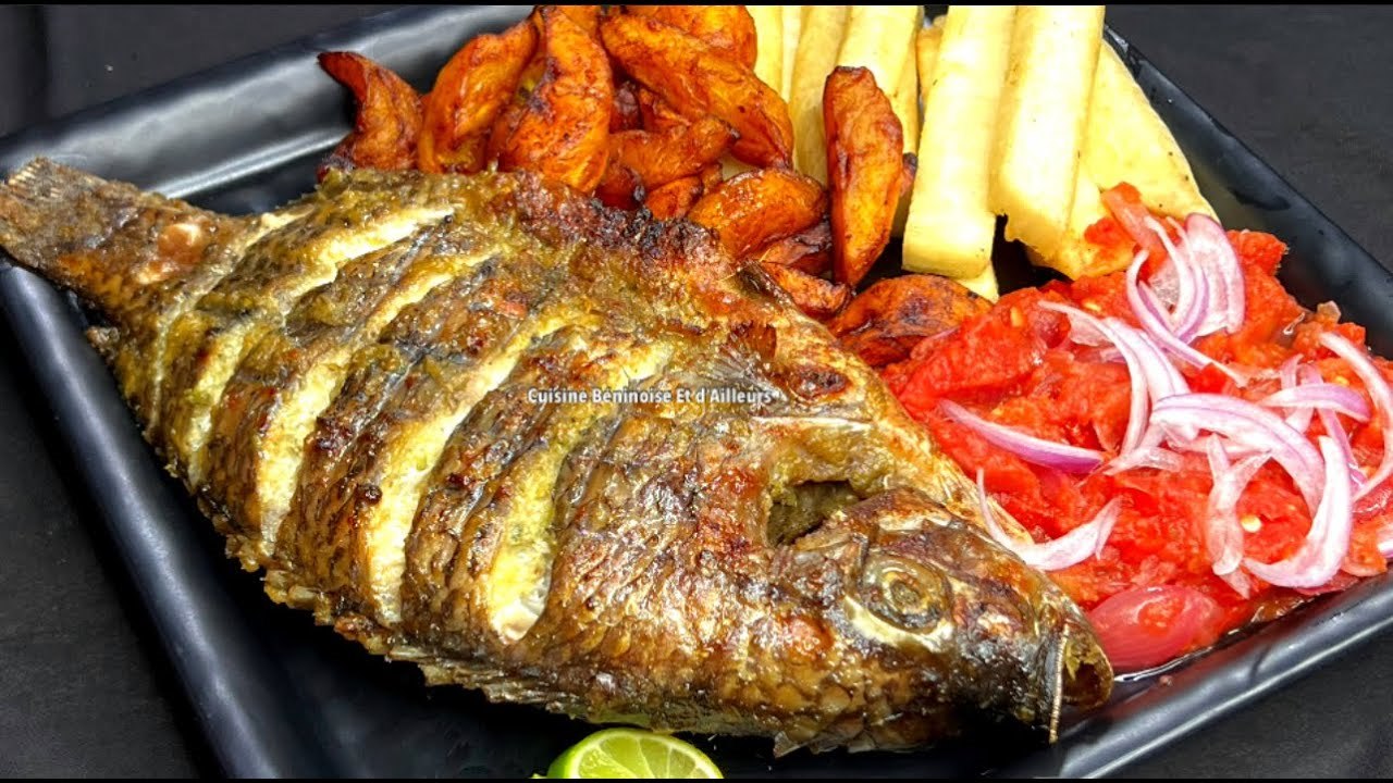 Tilapia braisé